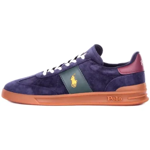 Sneakers Blau , Herren, Größe: 44 EU - Ralph Lauren - Modalova