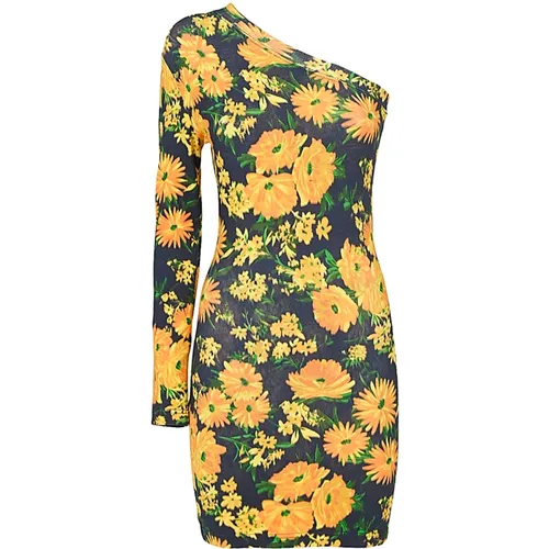 Dresses Yellow , female, Sizes: M - Balenciaga - Modalova