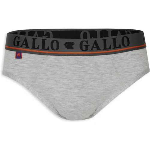 Bequeme graue Baumwollslips Gallo - Gallo - Modalova