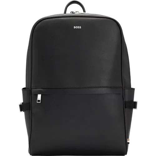 Logo Detail Zair Backpack , male, Sizes: ONE SIZE - Hugo Boss - Modalova