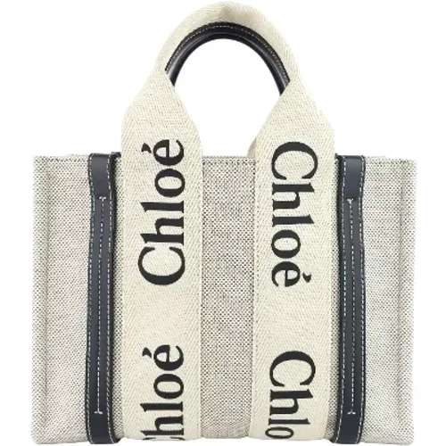 Pre-owned Canvas handbags , female, Sizes: ONE SIZE - Chloé Pre-owned - Modalova