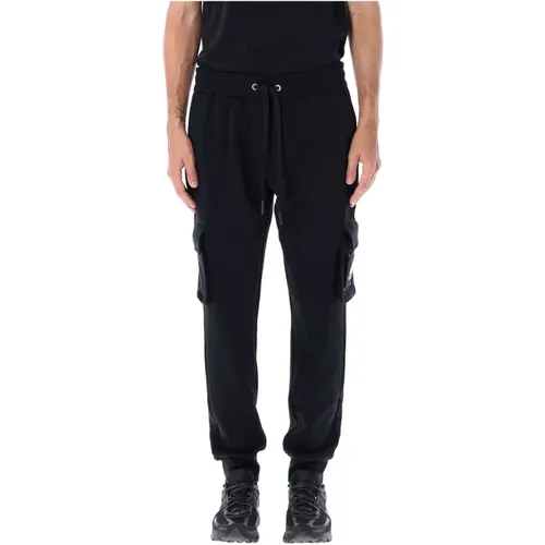 Schwarze Aw23 Cargo Jogginghose , Herren, Größe: S - Moose Knuckles - Modalova