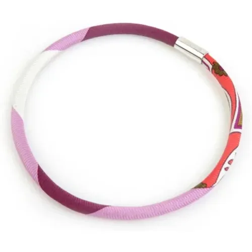 Pre-owned Silk bracelets , female, Sizes: ONE SIZE - Hermès Vintage - Modalova