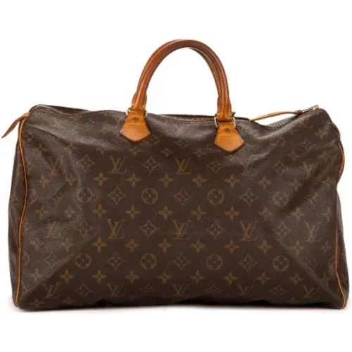 Pre-owned Coated canvas handbags , female, Sizes: ONE SIZE - Louis Vuitton Vintage - Modalova