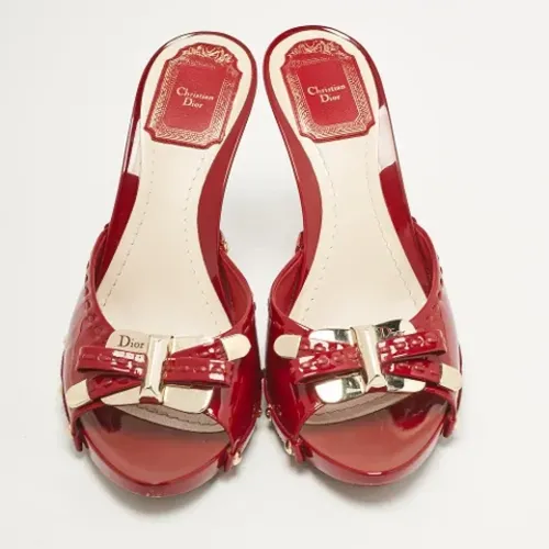 Pre-owned Leder sandals - Dior Vintage - Modalova