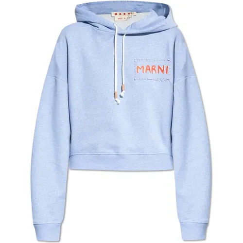 Kapuzenpullover , Damen, Größe: M - Marni - Modalova