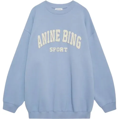 Graphic Sweatshirt - Capri , female, Sizes: XL, L, M - Anine Bing - Modalova