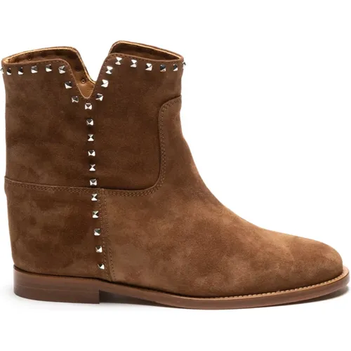 Ankle Boots , Damen, Größe: 37 1/2 EU - Via Roma 15 - Modalova