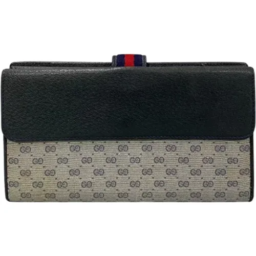 Pre-owned Leder Portemonnaies , Damen, Größe: ONE Size - Gucci Vintage - Modalova