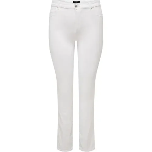 Klassische Jeans , Damen, Größe: 2XL L32 - Only Carmakoma - Modalova