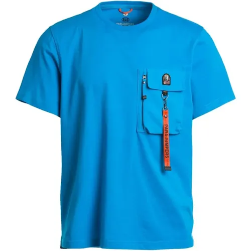 Mojave Jewel Short Sleeve T-Shirt , male, Sizes: S, XL, M, L - Parajumpers - Modalova