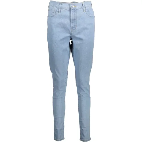 Levi's, Hellblaue Super Skinny Baumwolljeans , Damen, Größe: W23 L30 - Levis - Modalova