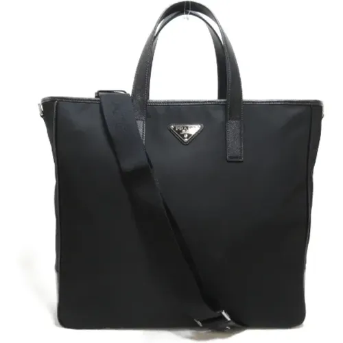 Pre-owned Canvas prada-bags , female, Sizes: ONE SIZE - Prada Vintage - Modalova