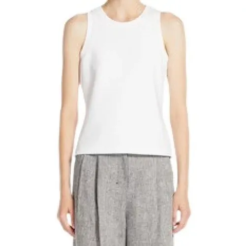 Baumwoll Tank Top , Damen, Größe: M - Max Mara - Modalova