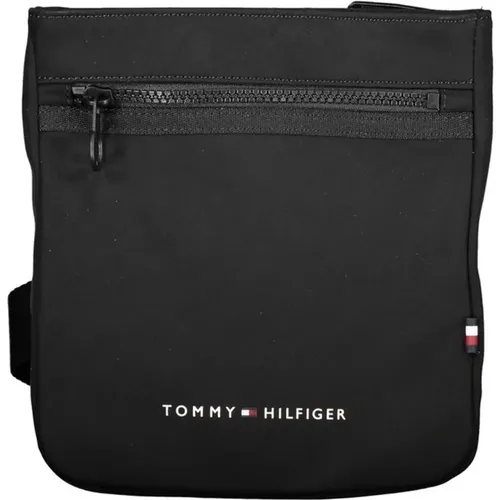 Polyester Shoulder Bag with Pockets , male, Sizes: ONE SIZE - Tommy Hilfiger - Modalova