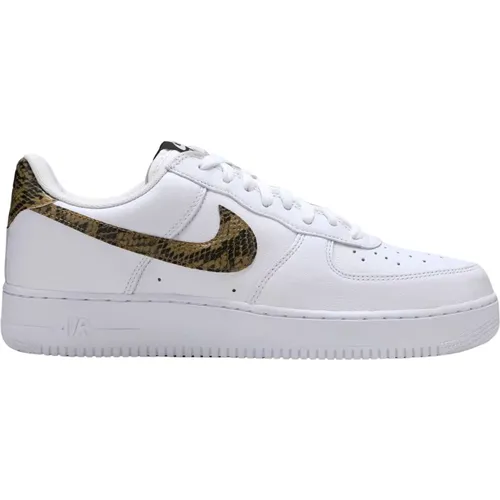 Retro Ivory Snake Low Top Sneakers , Herren, Größe: 36 EU - Nike - Modalova