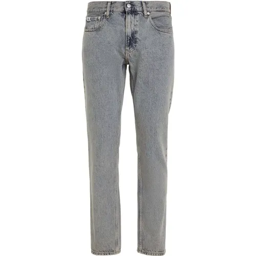 Gerades Jeans , Herren, Größe: W33 L32 - Calvin Klein Jeans - Modalova