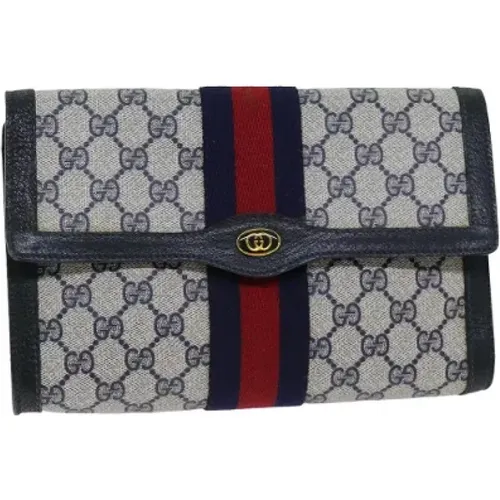 Pre-owned Leather clutches , female, Sizes: ONE SIZE - Gucci Vintage - Modalova