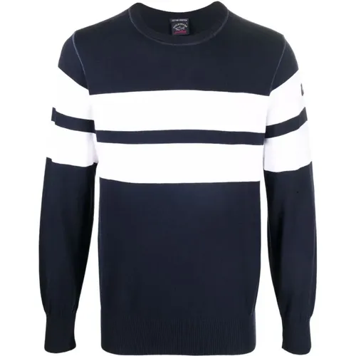 Roundneck Sweater , male, Sizes: S - PAUL & SHARK - Modalova