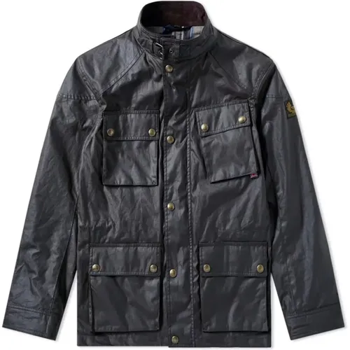 Fieldmaster Jacket in Waxed Cotton , male, Sizes: 2XL, M, L, XL - Belstaff - Modalova