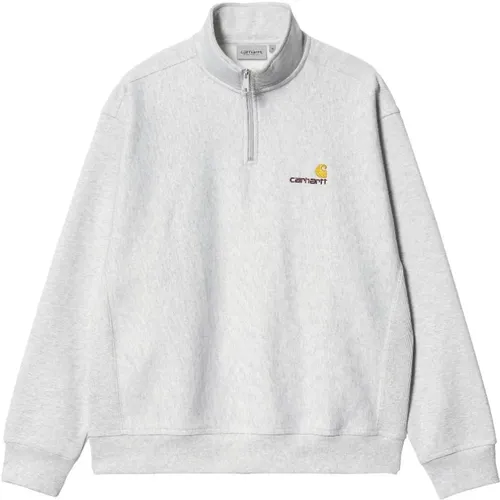 American Script Sweatshirt , male, Sizes: L, S, M, XL - Carhartt WIP - Modalova