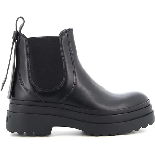Platform Ankle Boots , female, Sizes: 8 UK, 7 UK - Red(V) - Modalova