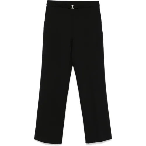 Elegante Schwarze Hose , Damen, Größe: S - Twinset - Modalova