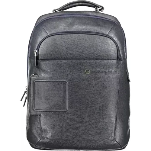 Nylon Backpack with Laptop Space , male, Sizes: ONE SIZE - Piquadro - Modalova