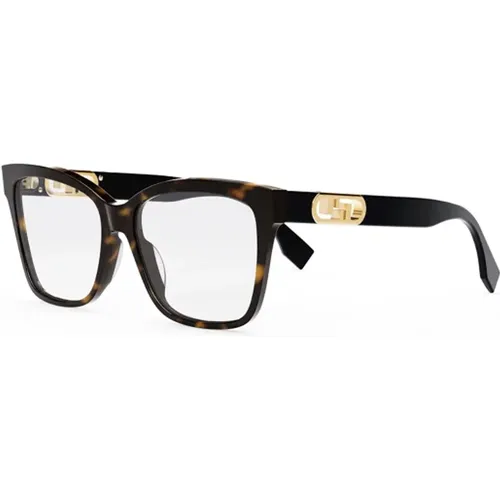 Schwarze Ss23 Damen Optische Brillen,Gläser - Fendi - Modalova