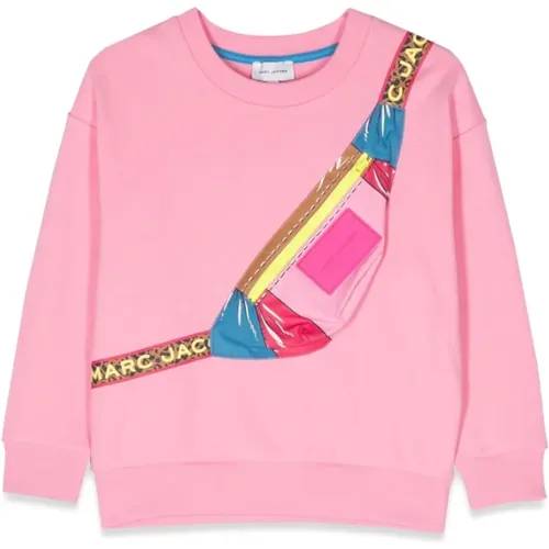 Baumwoll Gürteltasche Crewneck Sweatshirt - Marc Jacobs - Modalova