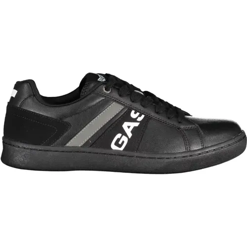 Sporty Lace-Up Sneakers Contrast Logo , male, Sizes: 8 UK, 6 UK, 7 UK - GAS - Modalova