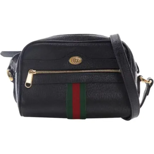 Pre-owned Leather crossbody-bags , female, Sizes: ONE SIZE - Gucci Vintage - Modalova