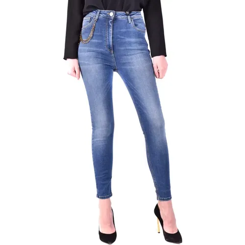 Pj92S06E2V369 Jeans , female, Sizes: W28 - Elisabetta Franchi - Modalova