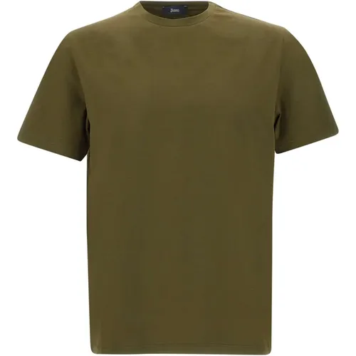 T-shirts and Polos , male, Sizes: L, XL, S, M - Herno - Modalova