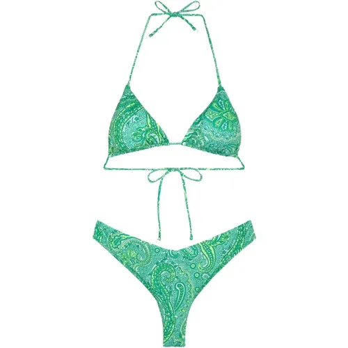 Bikini Triangolo E Slip Americano Fisso Sunrise - F**k - Modalova