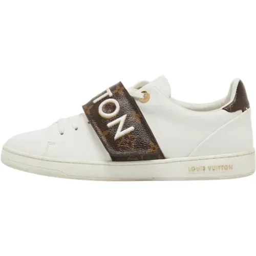 Pre-owned Coated canvas sneakers , female, Sizes: 7 UK - Louis Vuitton Vintage - Modalova