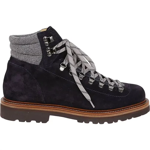 Ankle Boots Leather Aw20 , male, Sizes: 6 UK, 5 UK - BRUNELLO CUCINELLI - Modalova