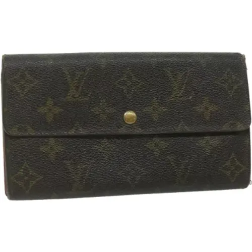 Pre-owned Canvas wallets , female, Sizes: ONE SIZE - Louis Vuitton Vintage - Modalova