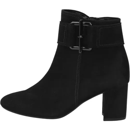 Elegant Schwarz Booties , female, Sizes: 8 UK, 6 UK, 4 UK - Gabor - Modalova