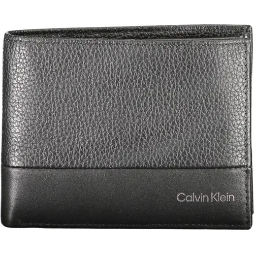 Leather Wallet , male, Sizes: ONE SIZE - Calvin Klein - Modalova