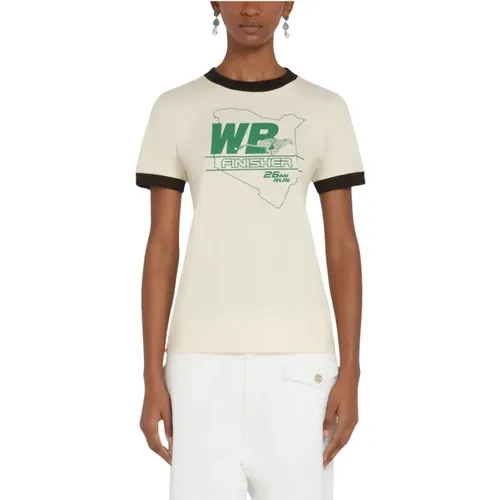 Pace T-Shirt , female, Sizes: L, S, M - Wales Bonner - Modalova