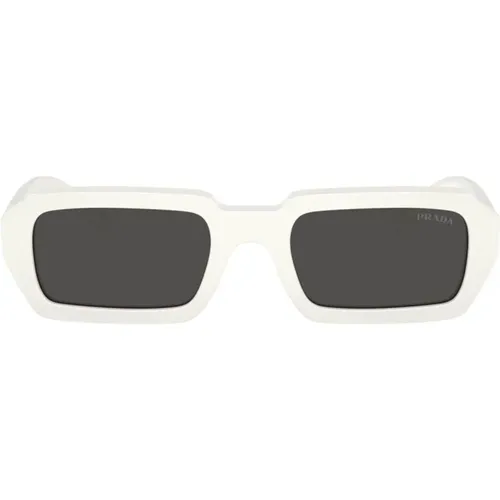 Square Acetate Frame Sunglasses in , unisex, Sizes: 52 MM - Prada - Modalova