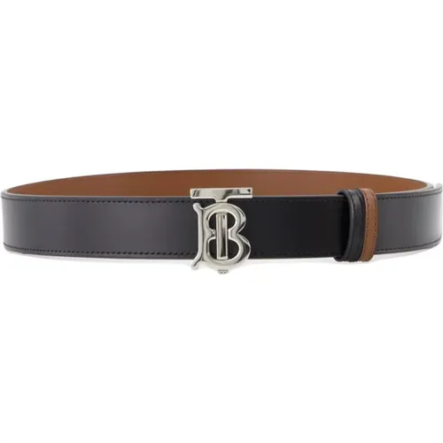 Reversible Logo Belt for Women , female, Sizes: S, L - Burberry - Modalova