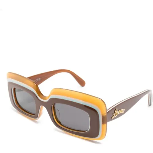 Lw40139U 47A Sunglasses,LW40139U 20A Sunglasses,LW40139U 25E Sunglasses - Loewe - Modalova