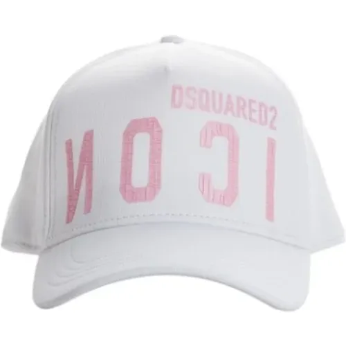 Baseball Cap Icocra , unisex, Sizes: ONE SIZE - Dsquared2 - Modalova