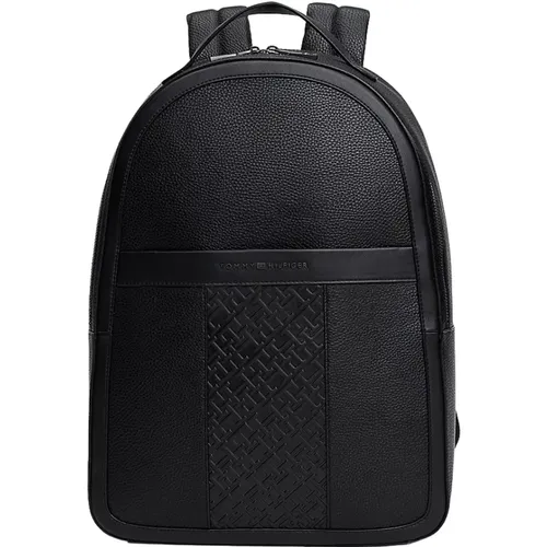 Monogramm Zentraler Rucksack - Tommy Hilfiger - Modalova