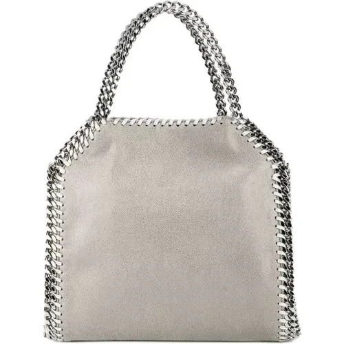 Chic Grey Mini Tote Bag , female, Sizes: ONE SIZE - Stella Mccartney - Modalova