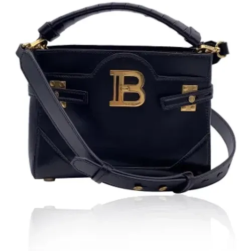 Pre-owned Leather handbags , female, Sizes: ONE SIZE - Balmain Pre-owned - Modalova