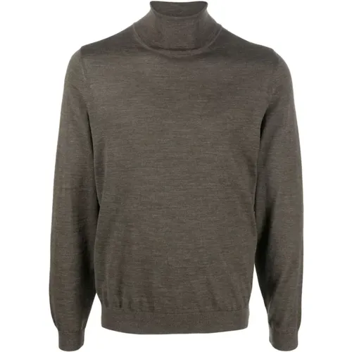 Slim Fit Wollrollkragenpullover , Herren, Größe: XL - Hugo Boss - Modalova