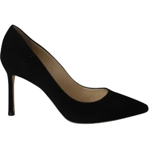 Pre-owned Suede heels , female, Sizes: 1 UK - Jimmy Choo Pre-owned - Modalova